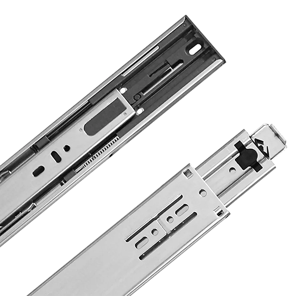 10 Pairs of 500mm Soft Close Full Extension Ball Bearing Drawer Runner - Mekamart Australia