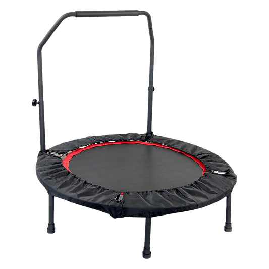 Mini Rebounder Trampoline with Adjustable Handle – Fitness Bounce Trainer