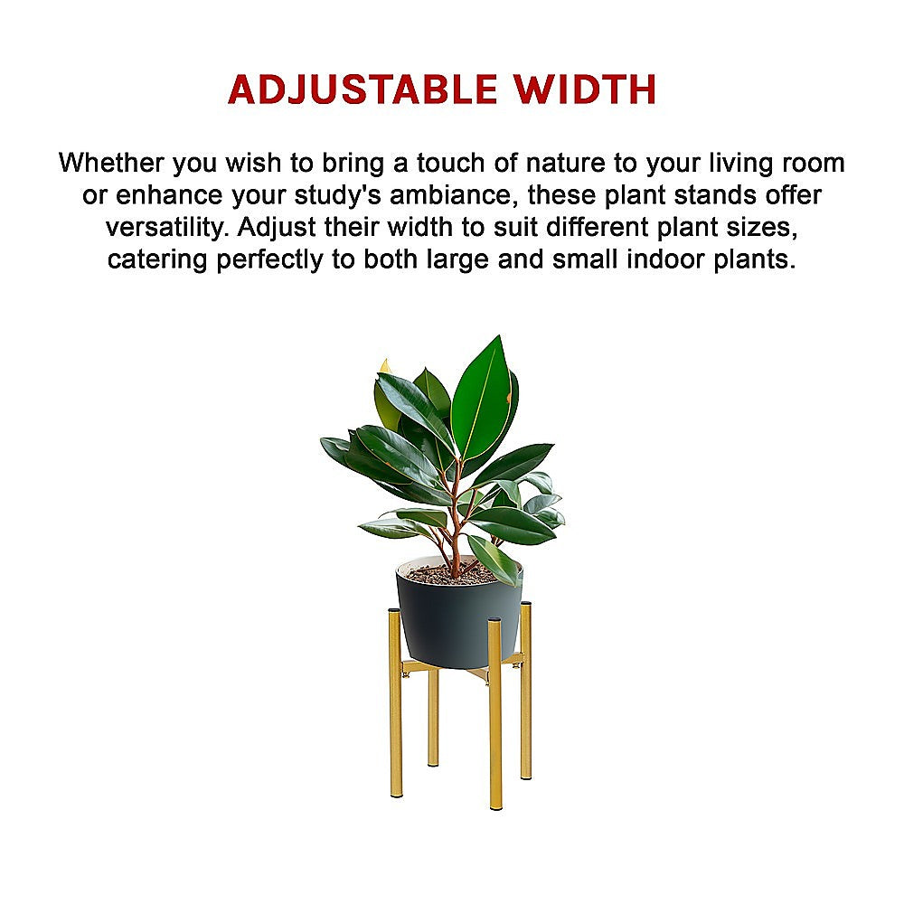 Metal Plant Stand Adjustable Indoor