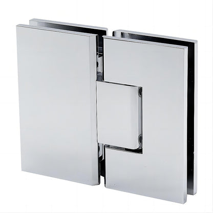 180 Degree Stainless steel Glass to Glass Shower Door Hinge in Chrome