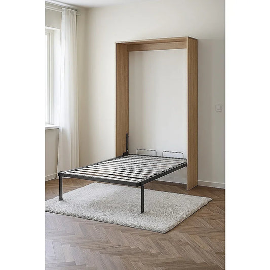 King-single DIY Wall Bed Hardware Kit with Silver handle – Frame & Mechanism for Custom Build - Mekamart Australia