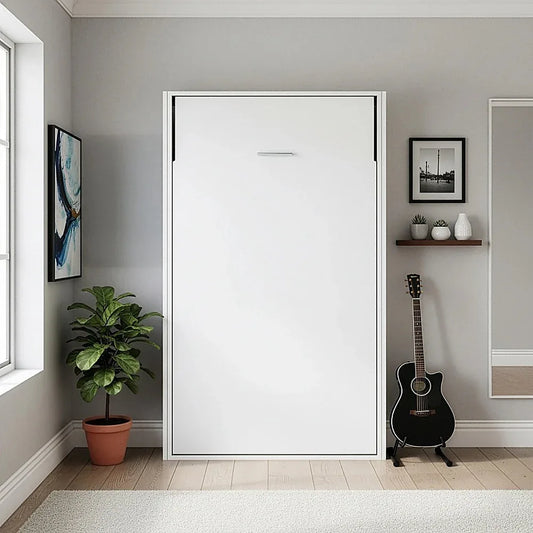 King-single DIY Wall Bed Hardware Kit with Silver handle – Frame & Mechanism for Custom Build - Mekamart Australia