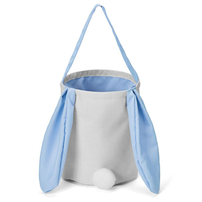 Blue Adorable Easter Bunny Ear Tote Bag - Stylish Rabbit-Themed Candy Bag