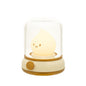 Retro Kerosene Lamp Style LED Night Light - 2 Modes, Dimmable, 15-Min Timer, USB-C Rechargeable(yellow)
