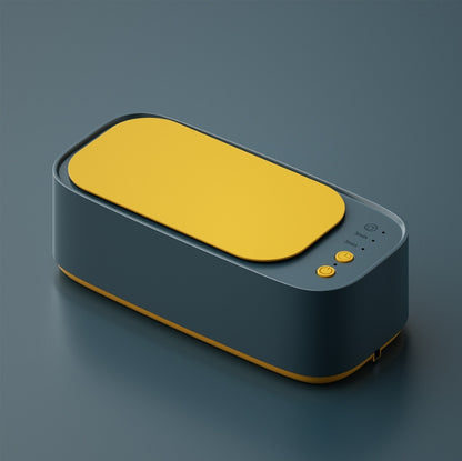 Green Portable Ultrasonic Cleaner - 45kHz Professional High-Frequency Cleaning Machine for Jewellery, Glasses, Watches, and Makeup Brushes