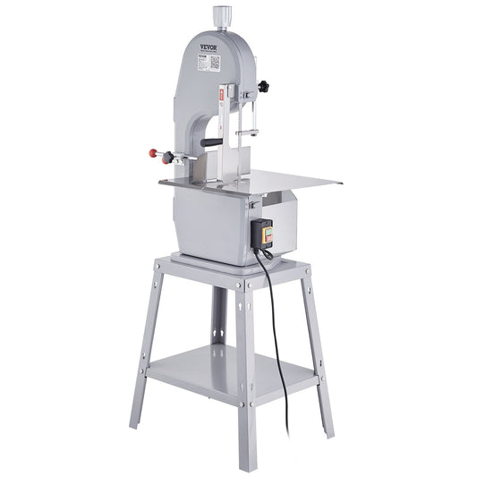 VEVOR 1500W Commercial Electric Meat Bandsaw Stainless Steel Bone Sawing Machine