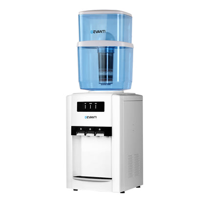 Devanti Water Cooler Dispenser Bench Top 22L